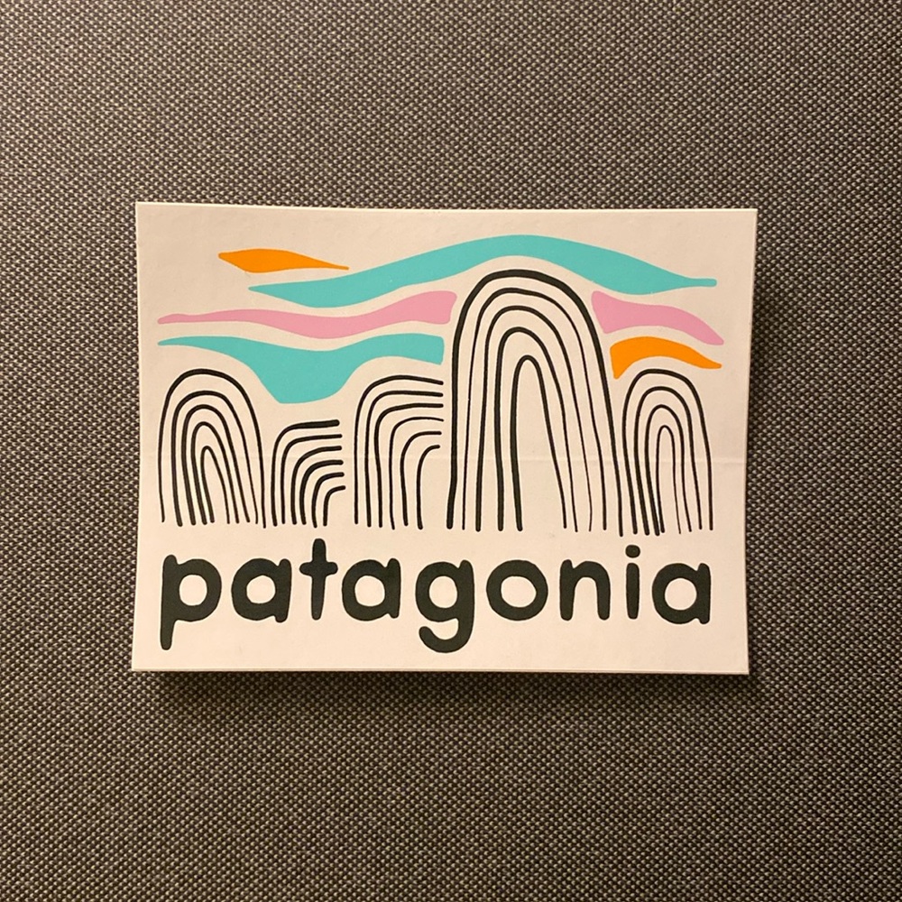 Cute Patagonia sticker